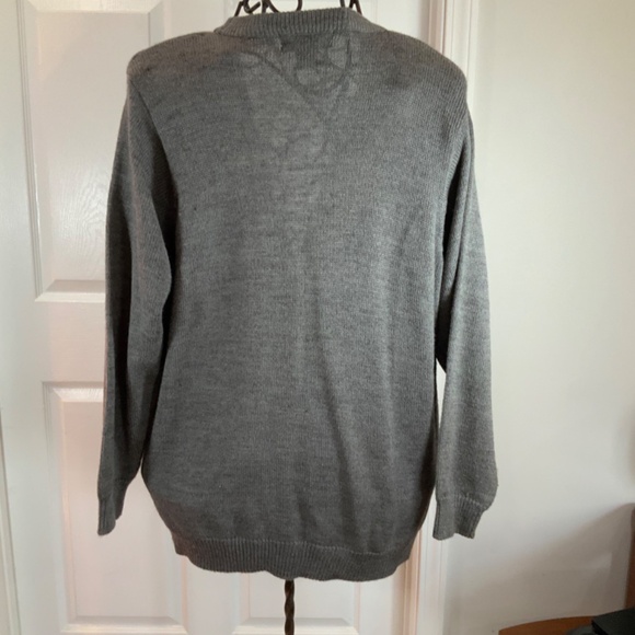 Alfred Dunner Embroidered Vintage 90s Floral Wool Cardigan Size L - Picture 6 of 9